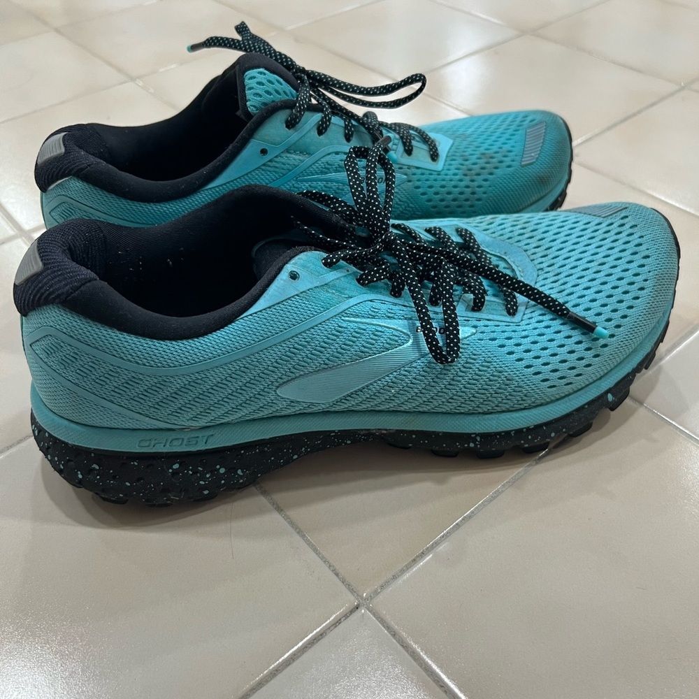 Brooks ghost 12 running shoes blue black